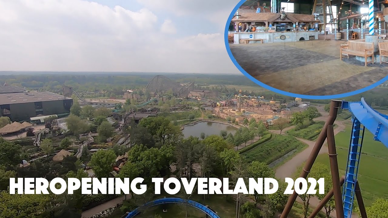 Heropening Toverland 2021! - Hoe is het park zonder de indoor hallen?