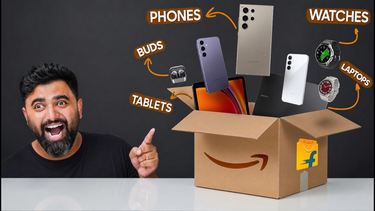 Более 20 лучших предложений на технику Samsung на распродаже в Flipkart и Amazon!