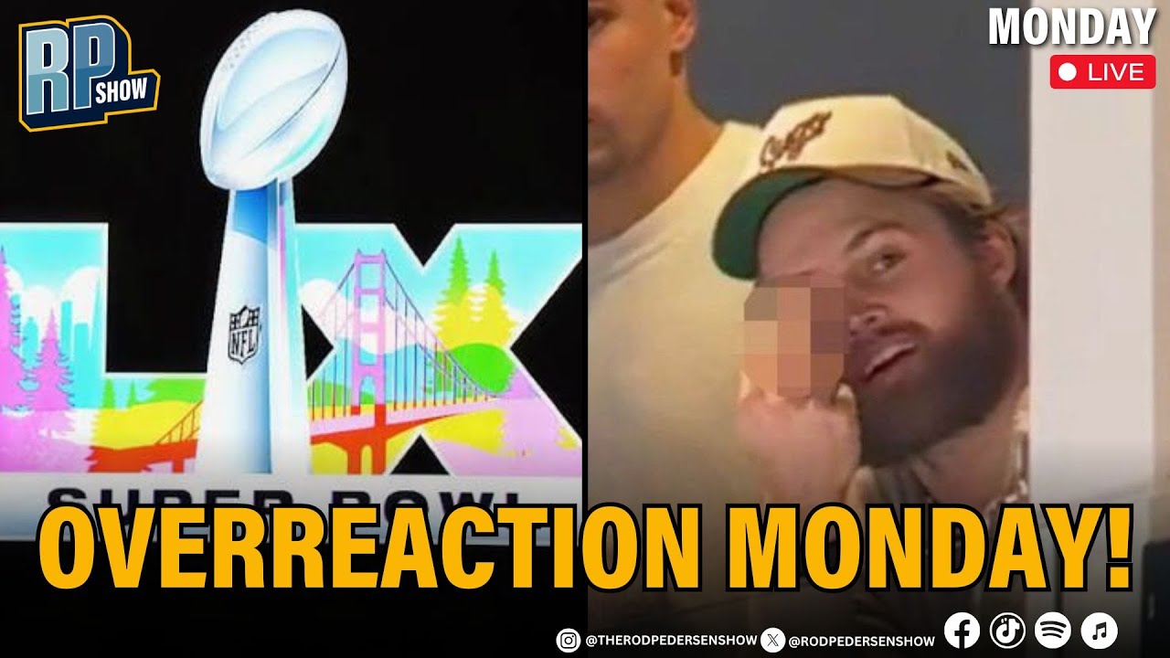 Overreaction Monday | NFL Playoffs, Super Bowl Talk & Mike Richards Joins the RP Show