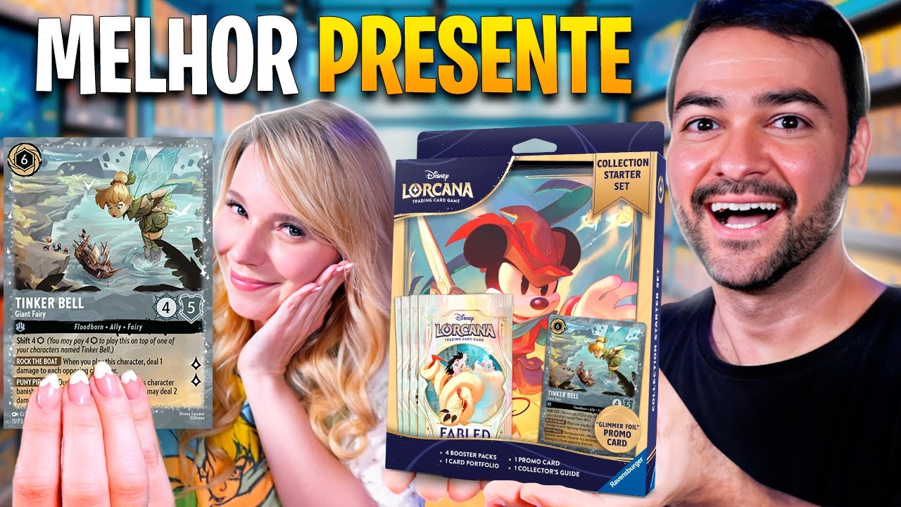 Dei um Presente Surpresa de Lorcana para Ela