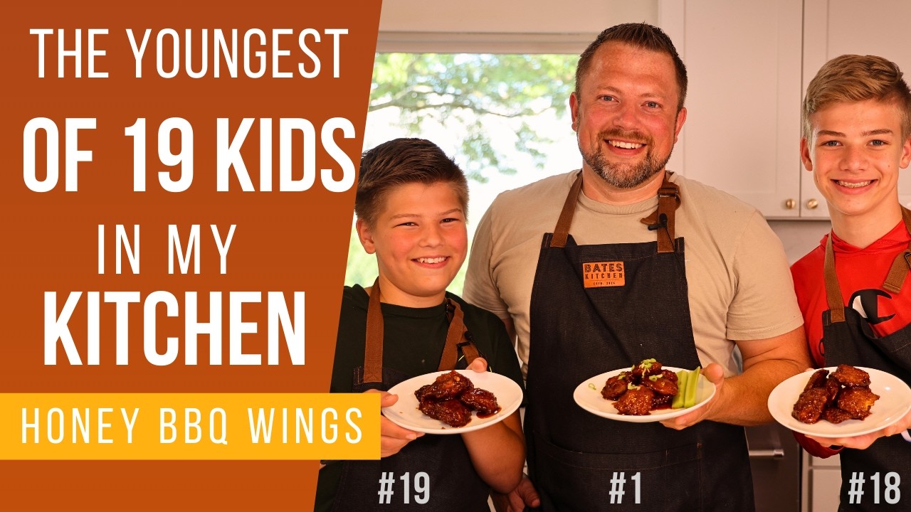 Crispy Honey-BBQ Chicken Wings the Whole Family Will Fight Over | Easy chicken breast bites