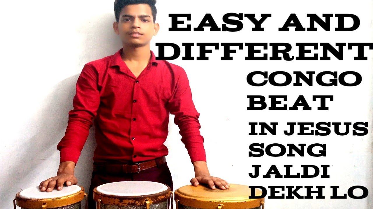 how to play congo in jesus fast and slow song easy and different beat watch now 👆👆
