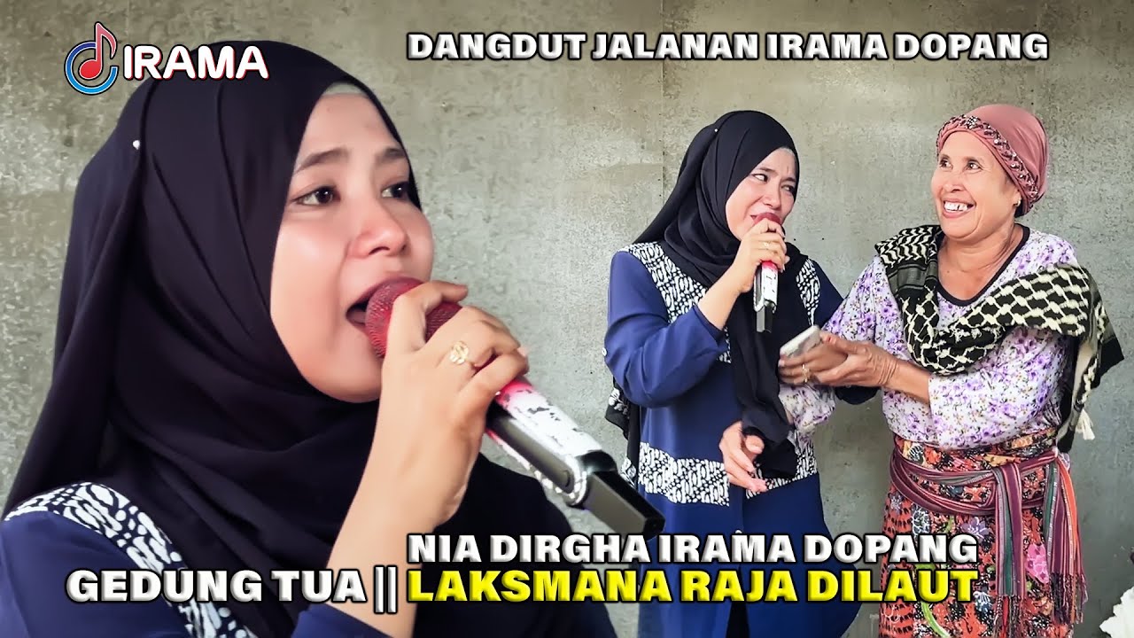 Ibu Hajjah Bahagia Sekali Bisa Nonton Nia Dirgha Secara Langsung Bersama Musik Jalanan Irama Dopang