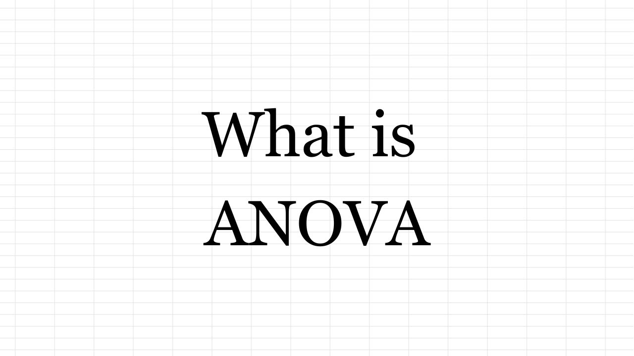 What is ANOVA | Hindi
