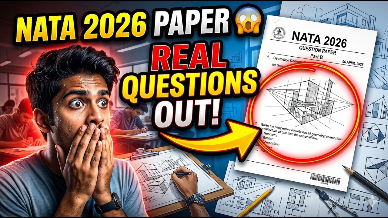 NATA 2026 APRIL QUESTION DISCUSSED