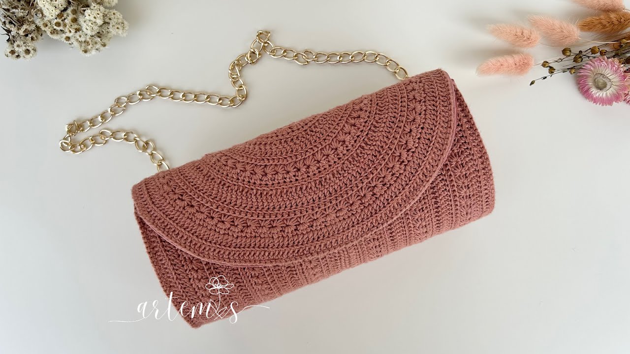 Crochet Handmade Ethnic Clutch Bag