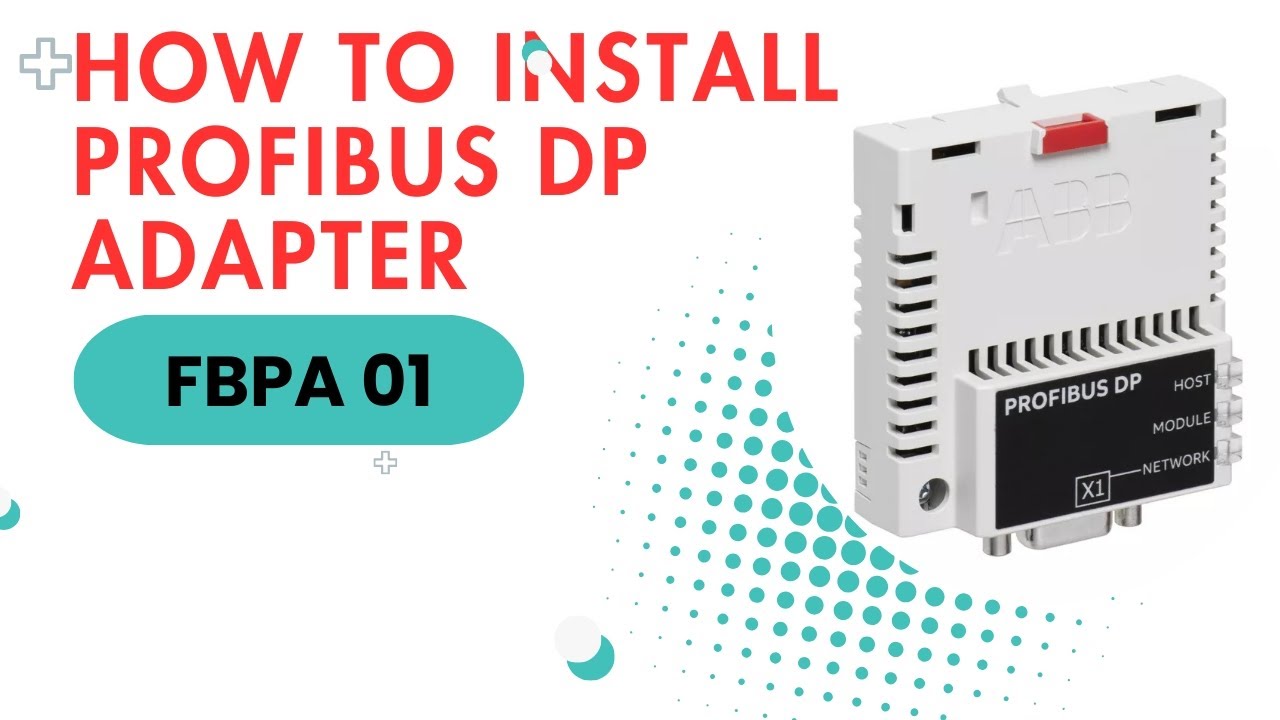 Abb drive DP adapter installation//FPBA-01  CARD INSTALLATION PI
