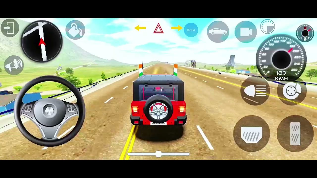 Modified Mahindra Thar Car Games: Indian Cars (Gadi Wala Game) - Car Game Android Gameplay 