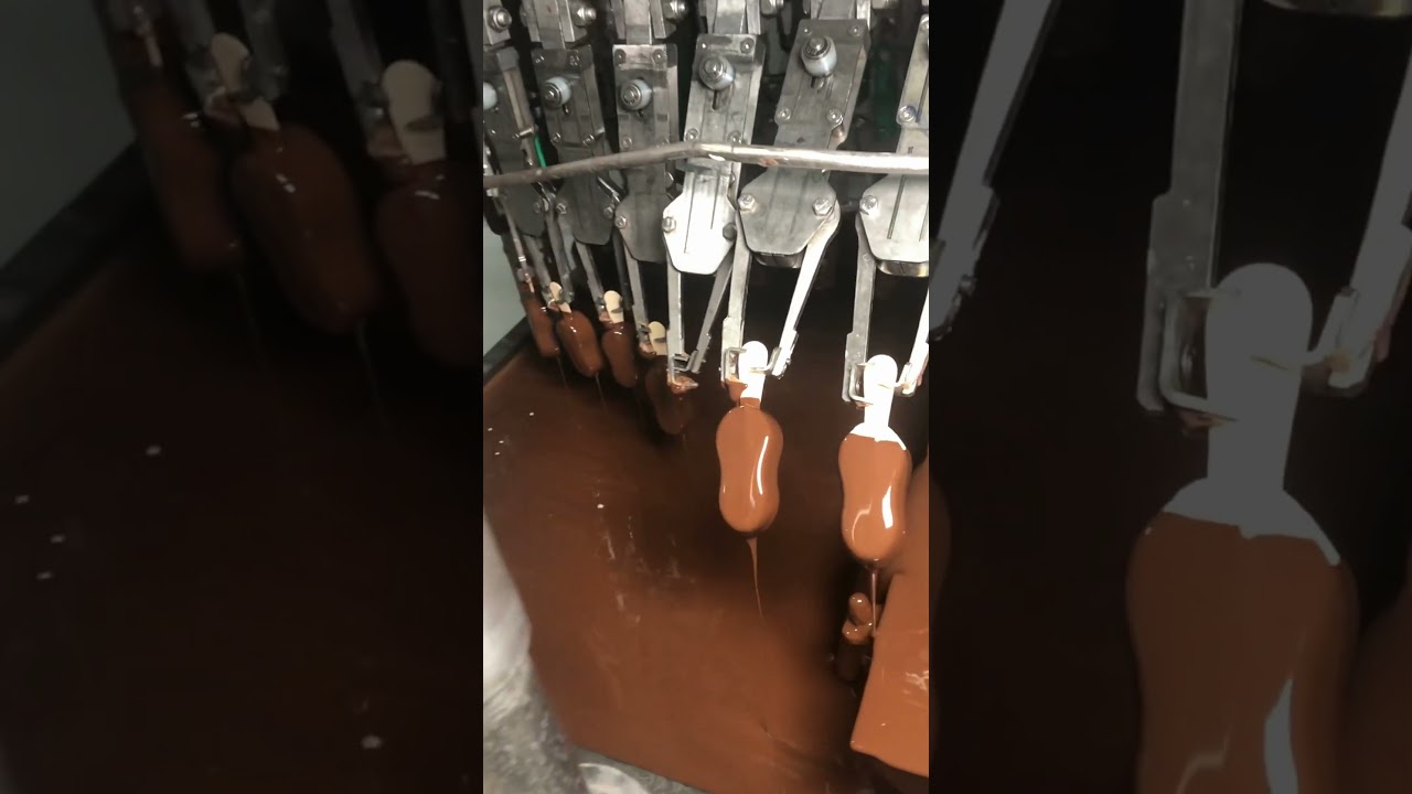 Inside the Sweet World: How Ice Cream Bars Get Made! 🍦🍫