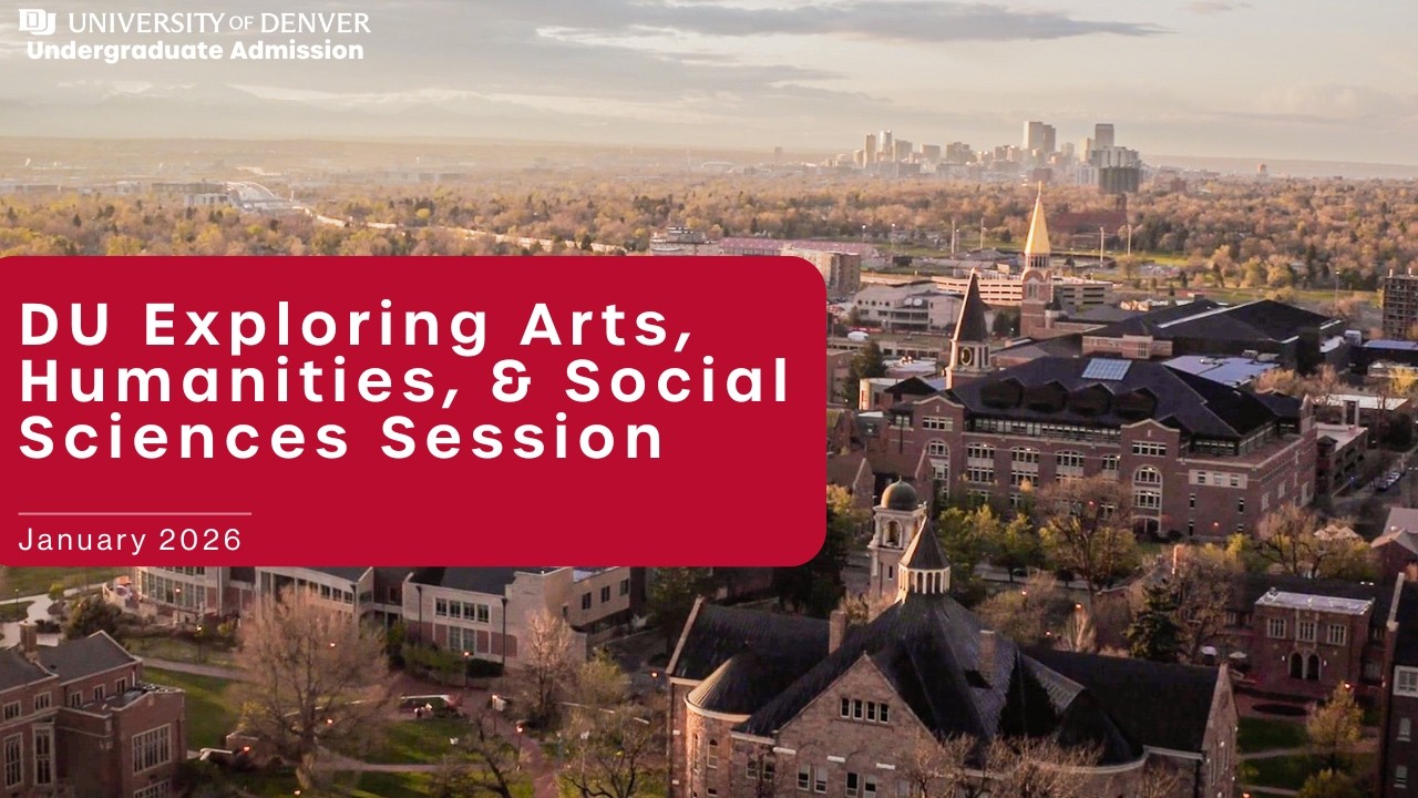 Virtual Open House 2026 | Exploring Arts, Humanities, & Social Sciences