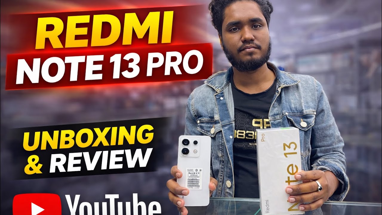 Redmi note 13pro 5g China version 12/256gb নিতে ভাই আসছে নারায়ণগঞ্জে থেকে খুব সুন্দর একটা ডিভাইস ⚡🤟