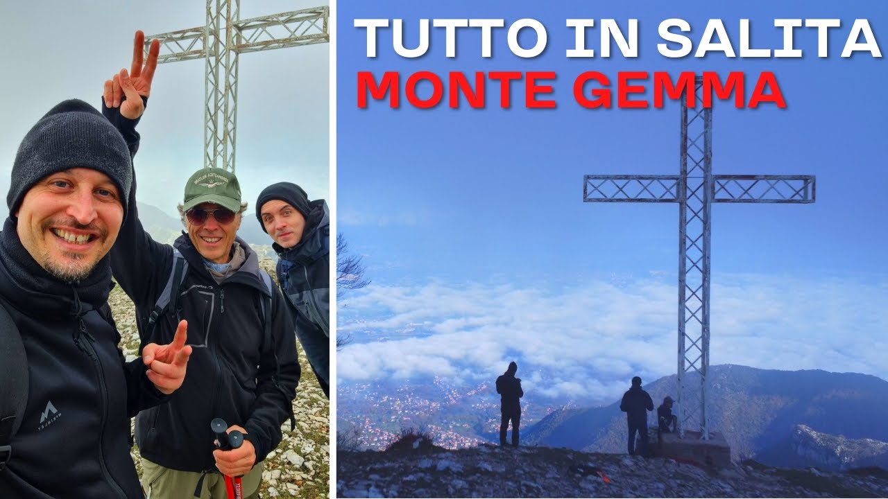 Trekking durissimo! Tutto in salita - MONTE GEMMA da San Luca