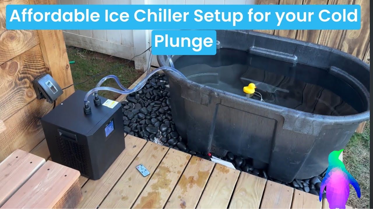 Affordable Ice Chiller Setup for your Cold Plunge Tub - Full Setup & Review