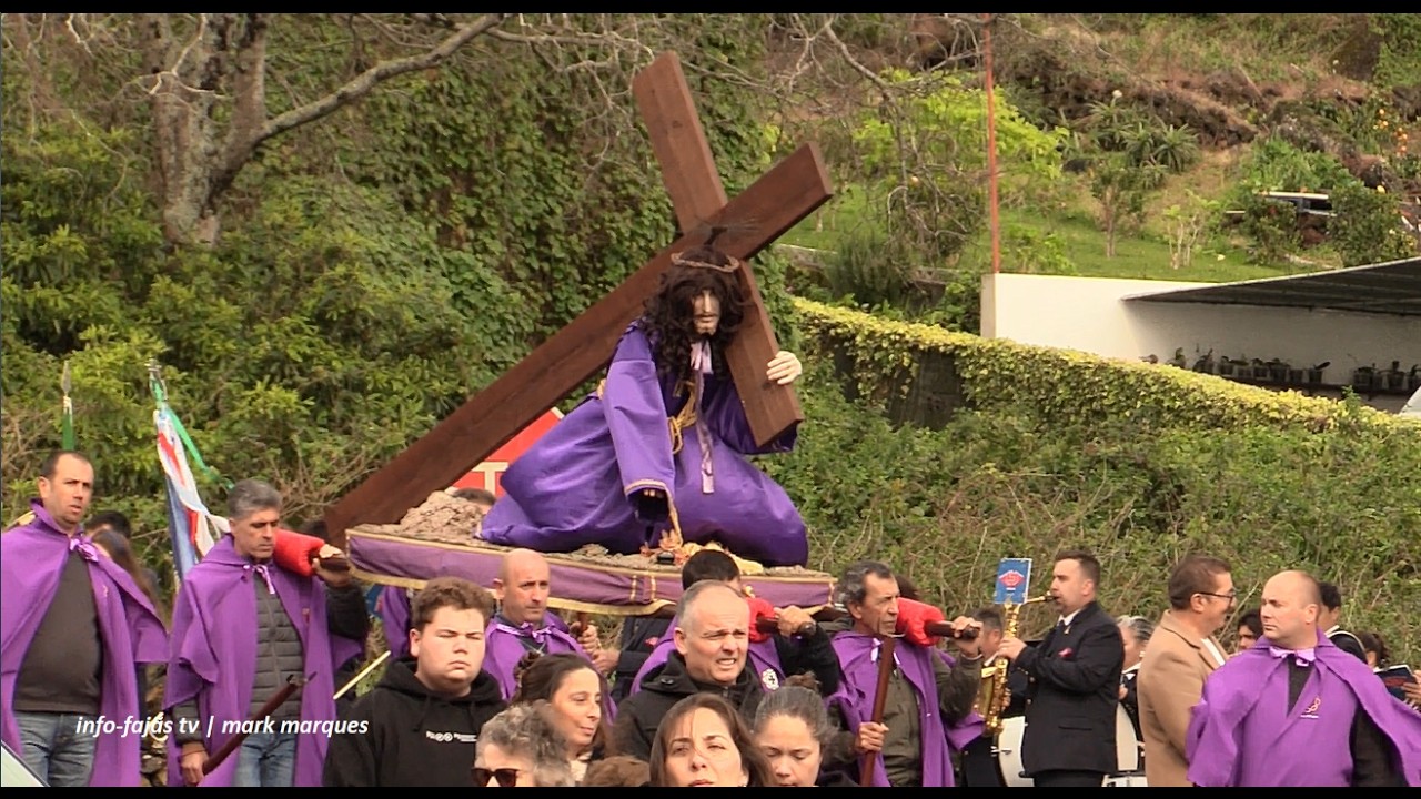 “PROCISSÃO DO SENHOR DOS PASSOS” (Encontro) – Urzelina – Ilha de São Jorge (08.03.2026)
