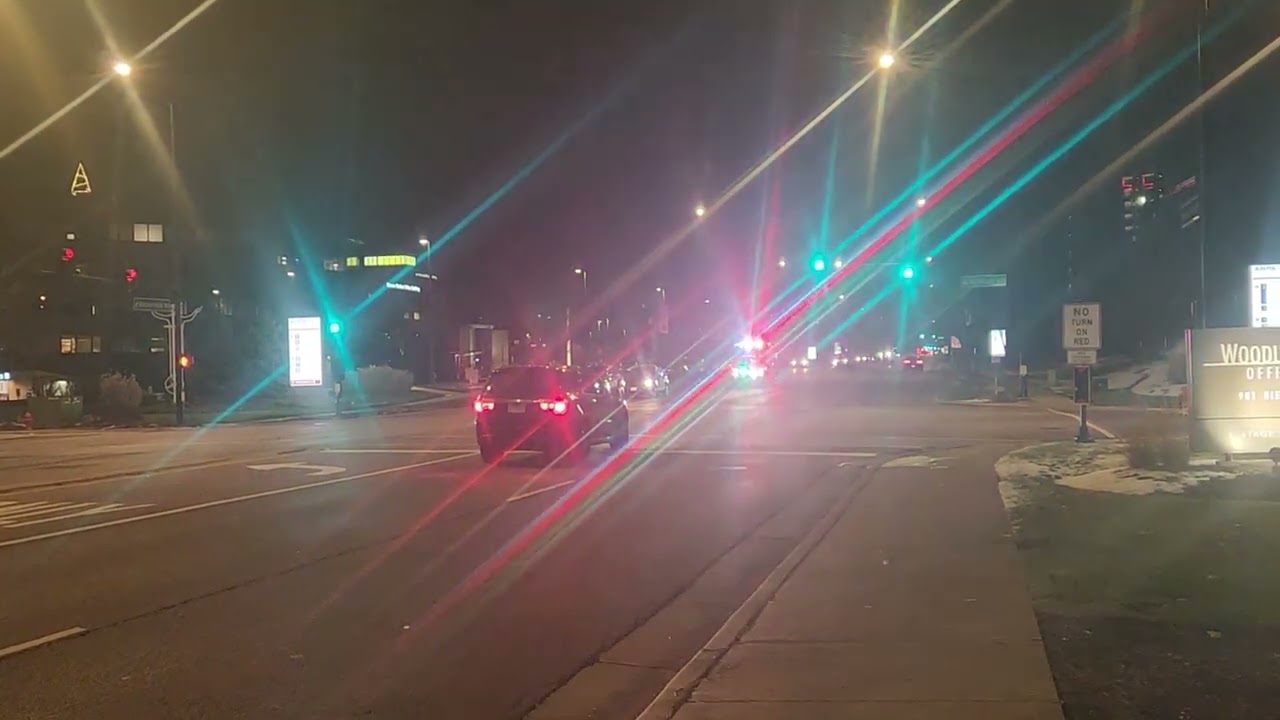 Elk Grove Village Ambulance 7 Responding
