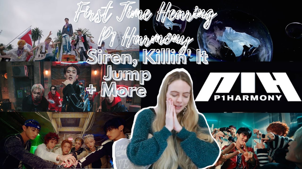 LOVE THE VIBE!  DISCOVERING P1Harmony: Back Down, Doom Du Doom, Siren, Killin It & Jump MV Reactions