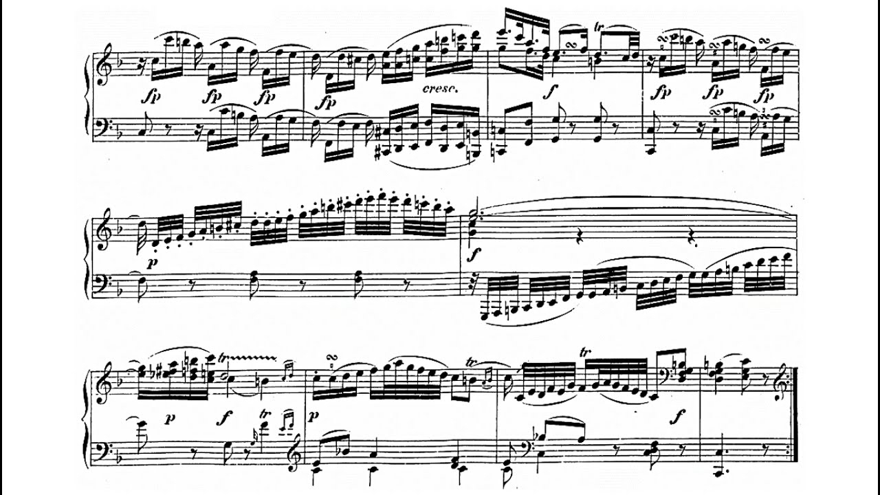 Mozart: Piano Sonata No. 8 in A minor, K.310 [Gould]