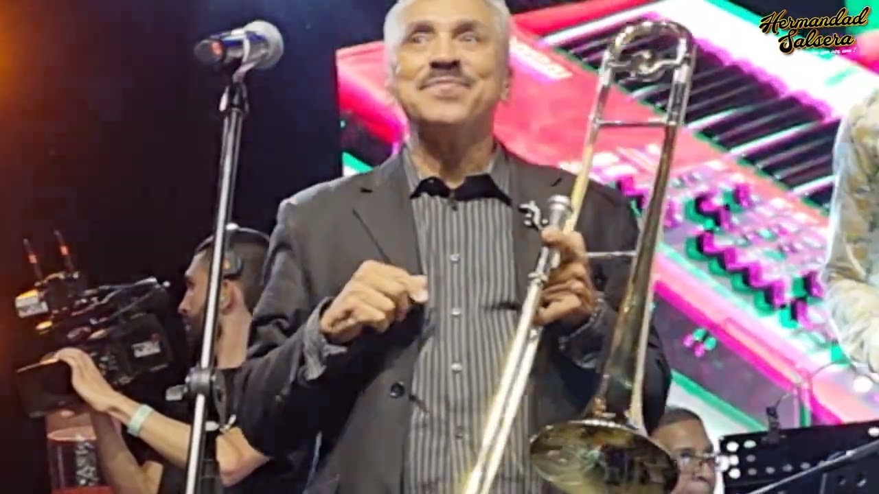 Roberto Roena y su nuevo Apollo Sound por Manolito Rodriguez en Medellin