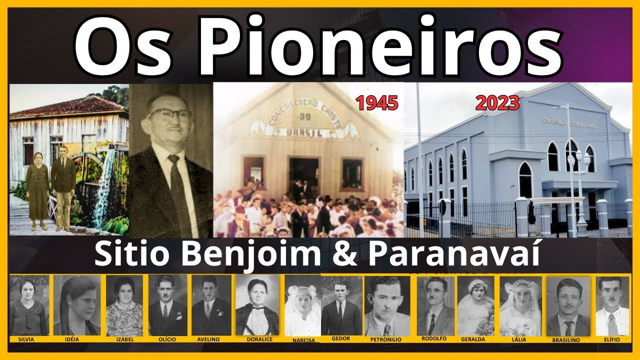Os Pioneiros  CCB - Breve História da família Santos Silva no noroeste do Paraná - Viagem no tempo.