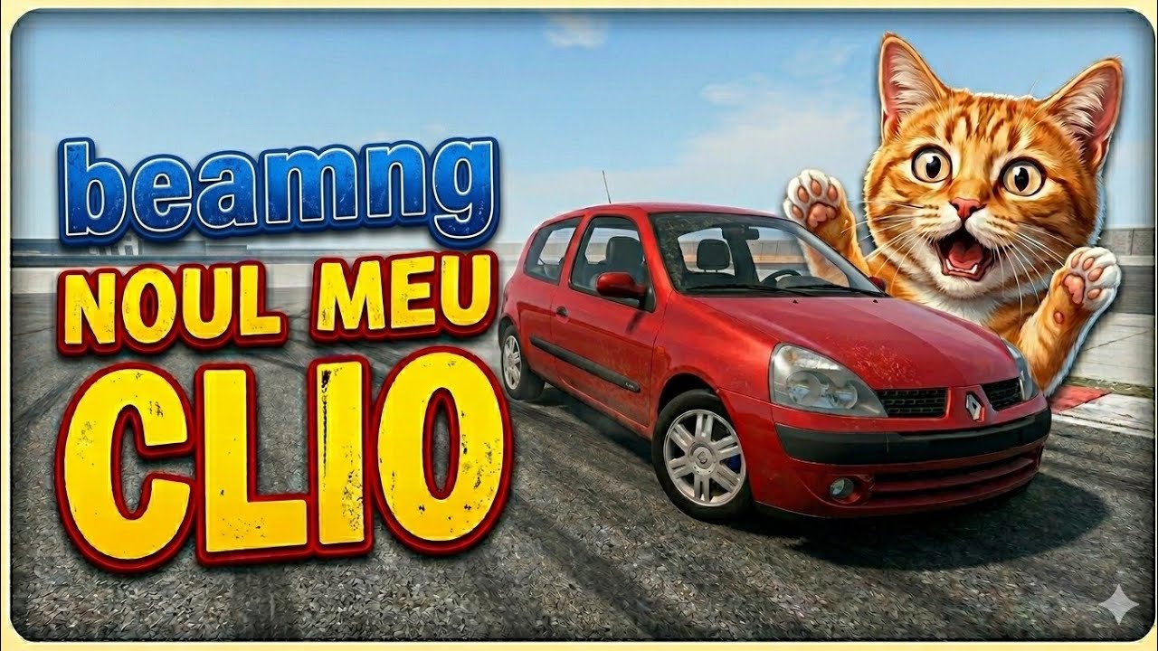 NOUL MEU CLIO - BEAMNG VIATA REALA