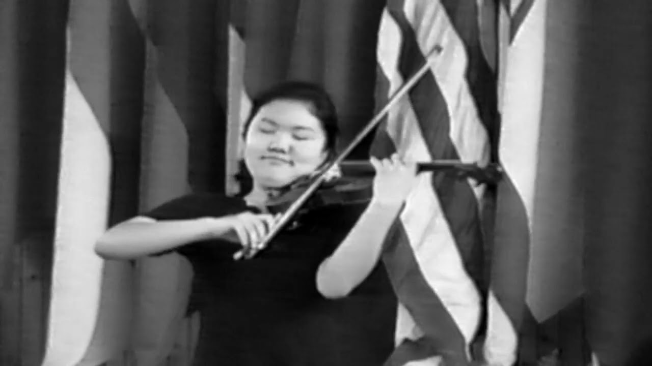 Susie Park plays Carmen Fantasy at the 1997 Wieniawski Lipinski Competition