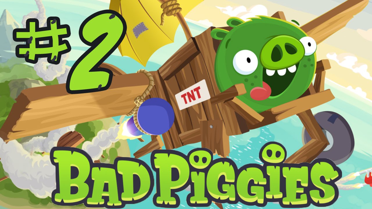 Bad Piggies // Прохождение || №2 \\ Два зонтика!