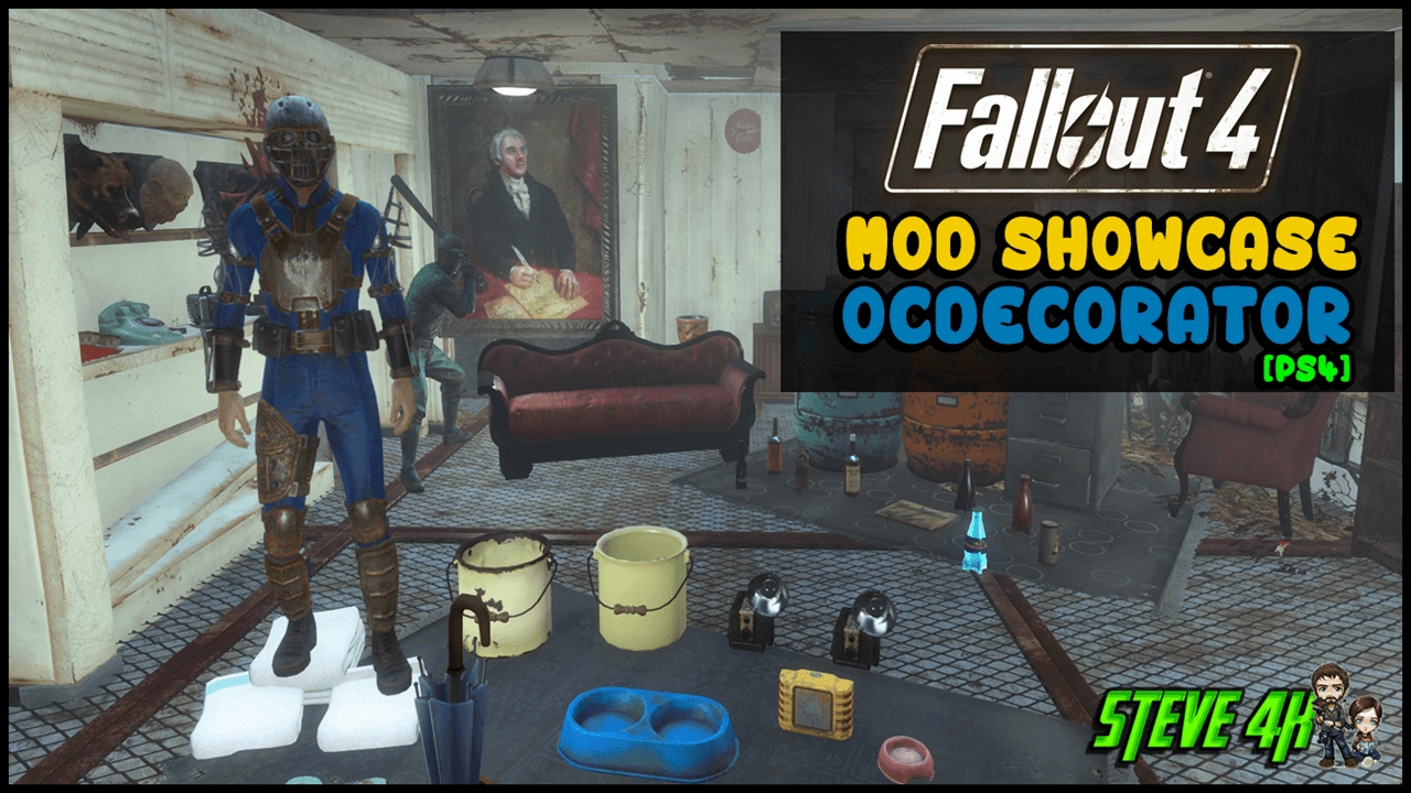 FALLOUT 4 | MOD SHOWCASE | OCDECORATOR (PS4)