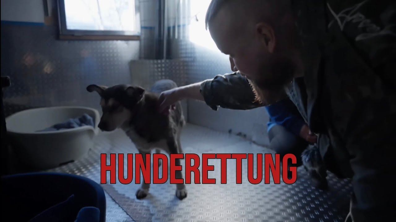 Herrn Blume unterstützt die Hunderettungsstation