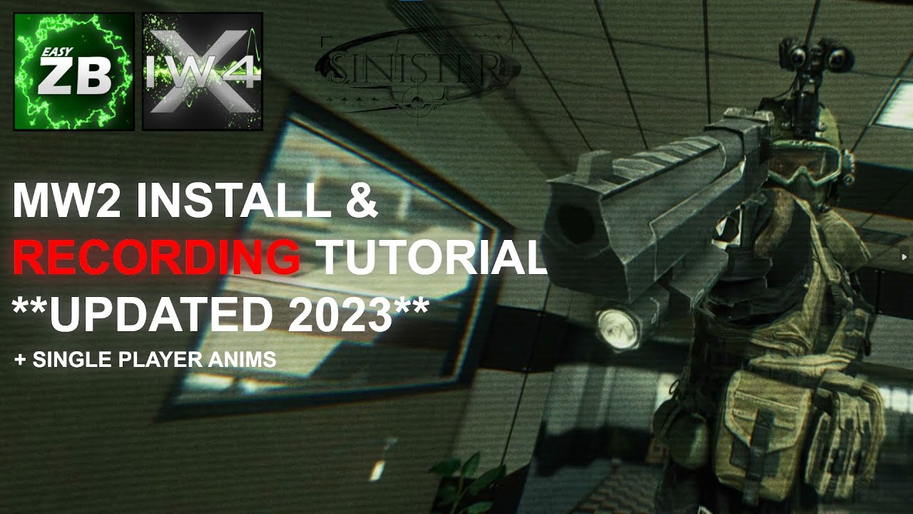 MW2/IW4X INSTALL & RECORDING TUTORIAL **UPDATED 2025** CINEMATIC MOD