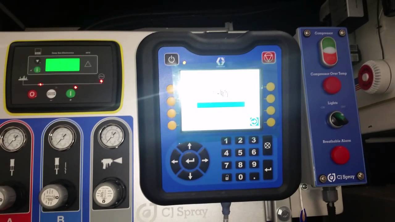 Installing A Software Update For The Graco Reactor 2