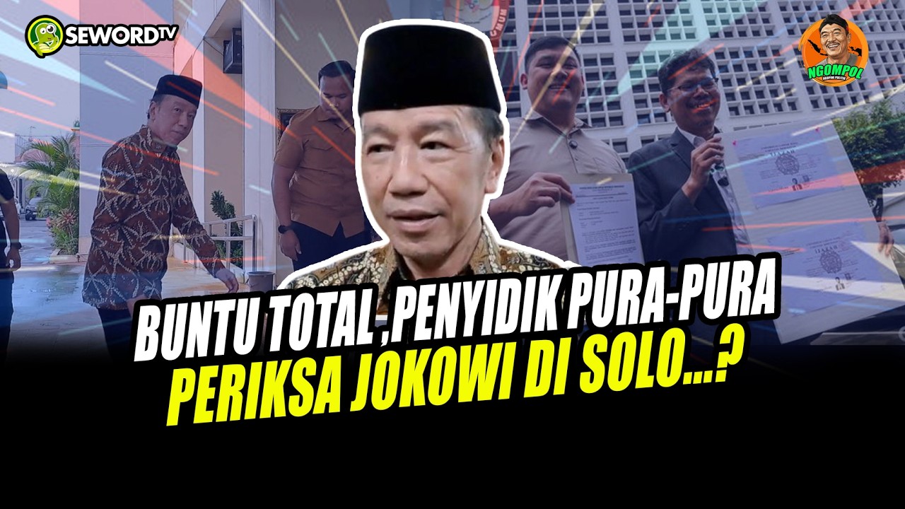 Begawan: PENYIDIK PERIKSA JOKOWI ATAU MENYERAH ANGKAT TANGAN DALAMI IJAZAH PALSU? #1671