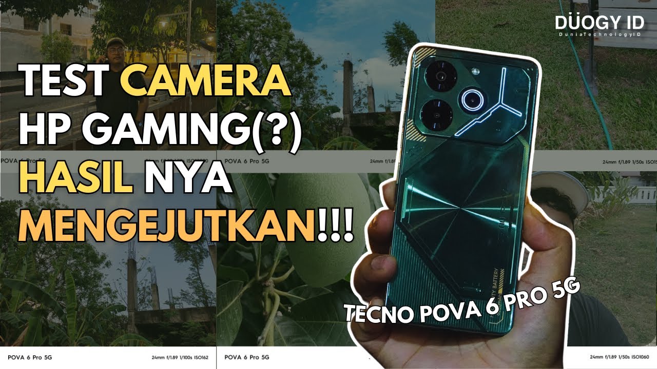 Test Camera HP Gaming(?) Hasil nya Mengejutkan!!! - Test Camera Tecno Pova 6 Pro 2024