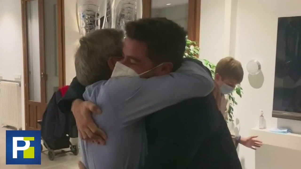 En video: La emotiva sorpresa de Borja Voces a su padre por su cumplea&ntilde;os 80