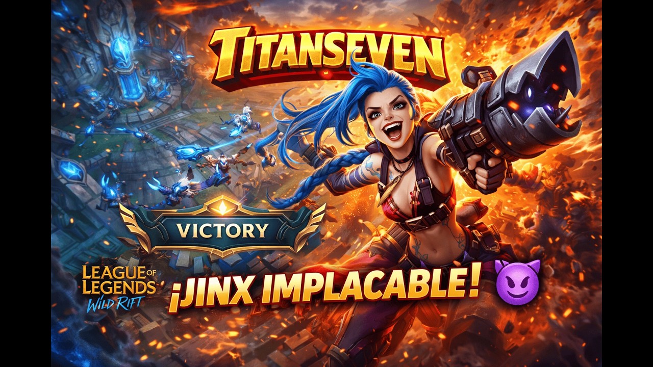 JINX SIEMPRE BROKEN 😬 | WILD RIFT