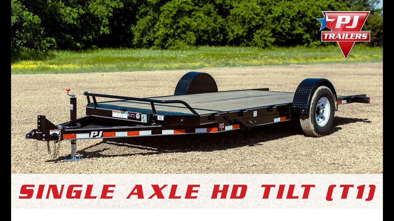 PJ Single Axle HD Tilt (T1) Introduction