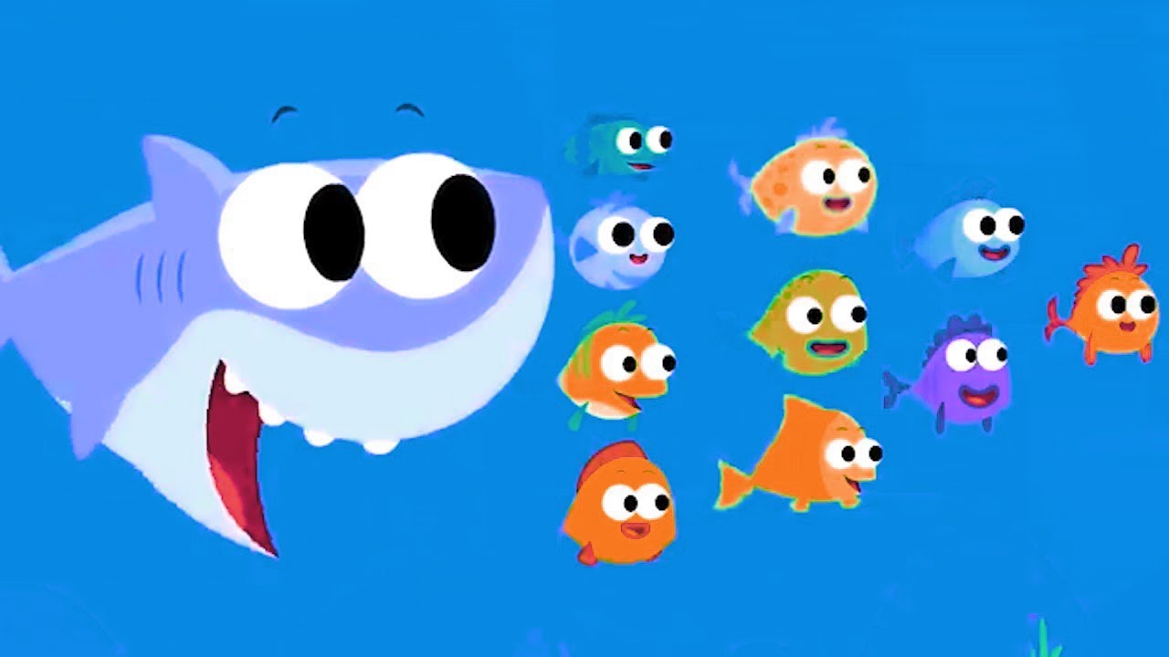 10 Little Fishes Finny The Shark Super Effects Super Simple Songs (Спонсор Preview 2 Effects)