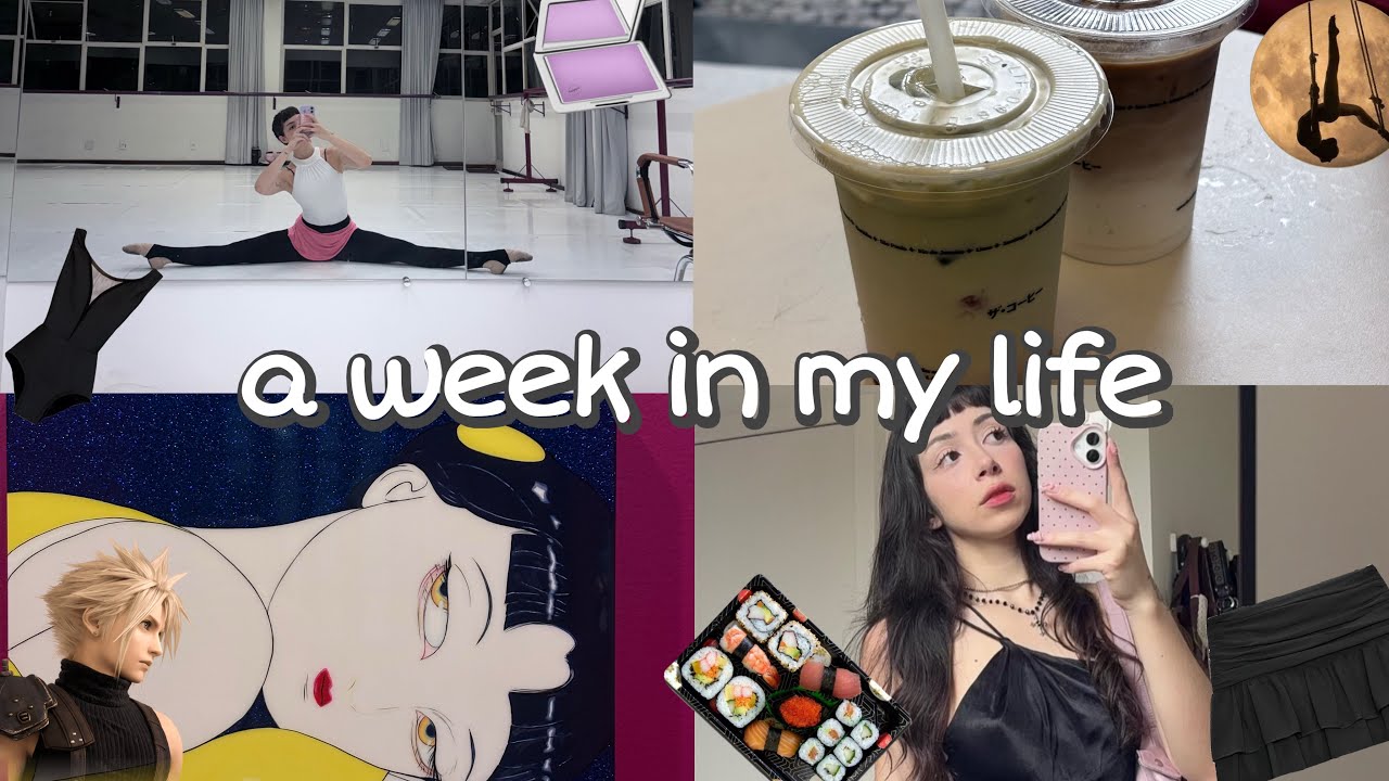 DAILY VLOG (๑ᵔ⤙ᵔ๑) my weekly routine, ballet, art expo, foodies