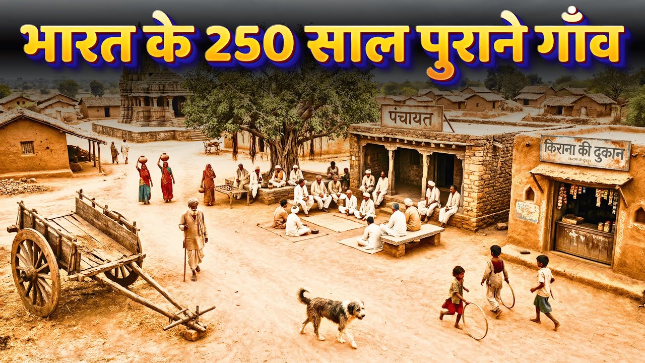 भारतीय गाँव — 250 साल पुरानी ज़िंदगी की असलियत