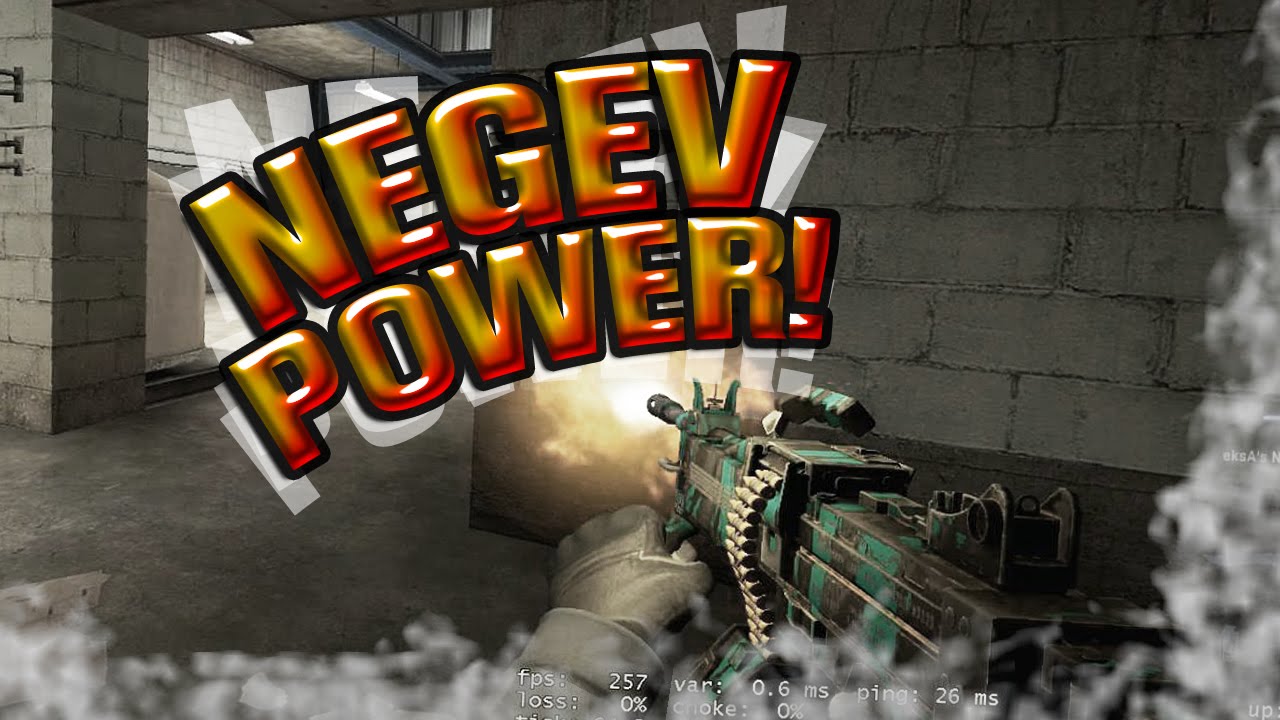 CS GO - E195 Negev Power!
