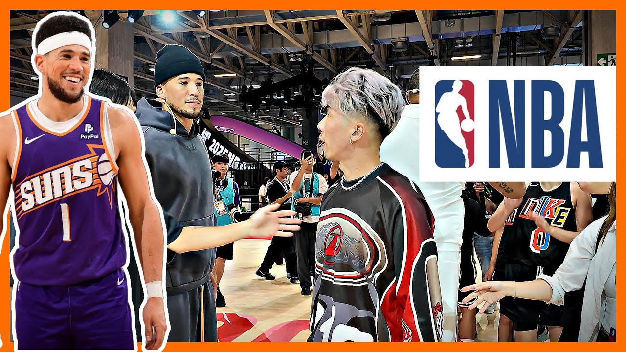 I Met Devin Booker & Other NBA Legends! NBA Players Come To China!