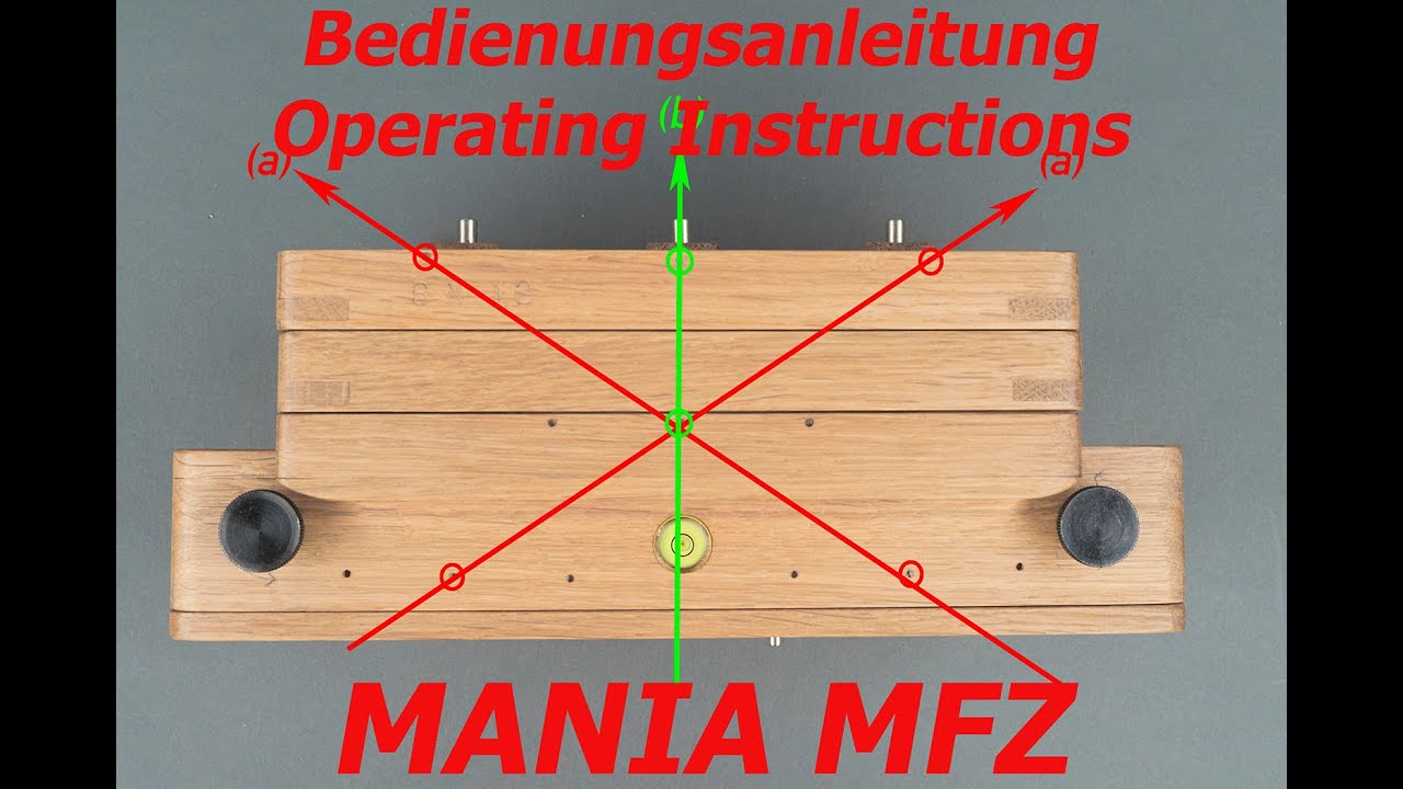 Bedienungsanleitung Mania MFZ