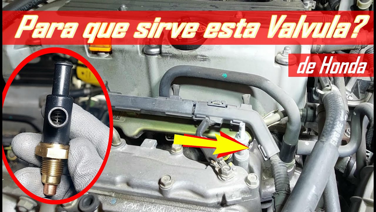 Cual es la funcion de esta valvula de honda? motor 2.4 i-VTEC
