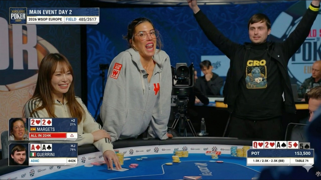 Яркие раздачи WSOP Europe Main Event &mdash; День 2