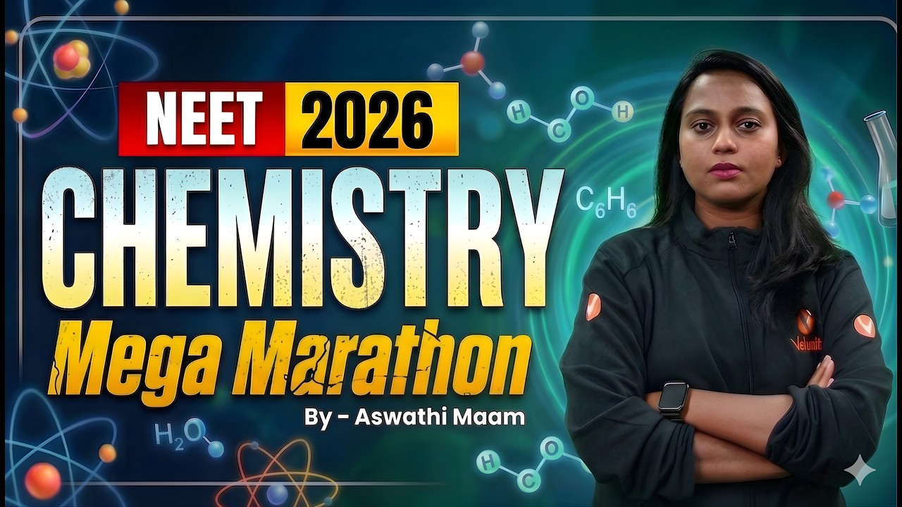 NEET 2026: Basic Organic Chemistry in ONE Video 🏆 | Mega Marathon | Ashwathi Ma'am