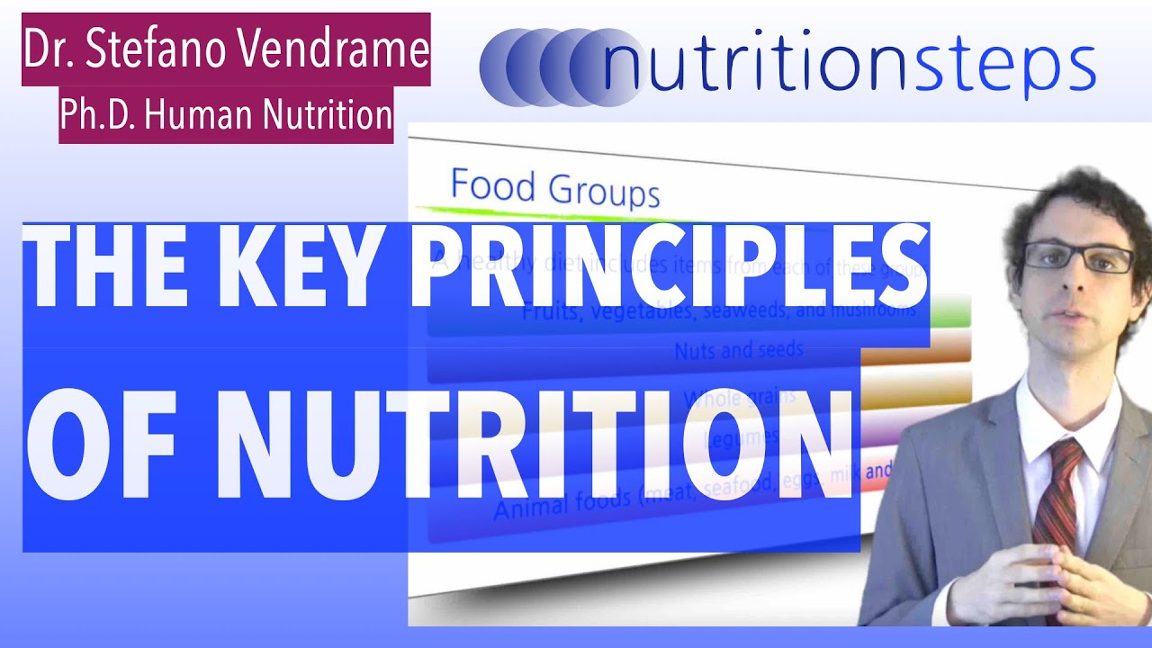 The Key Principles of Nutrition