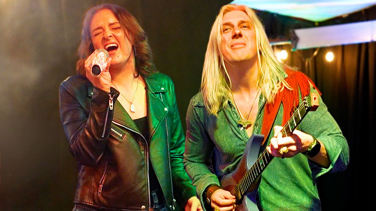 I Ask if She Knows Led Zeppelin and This Singer Shocks The Crowd 