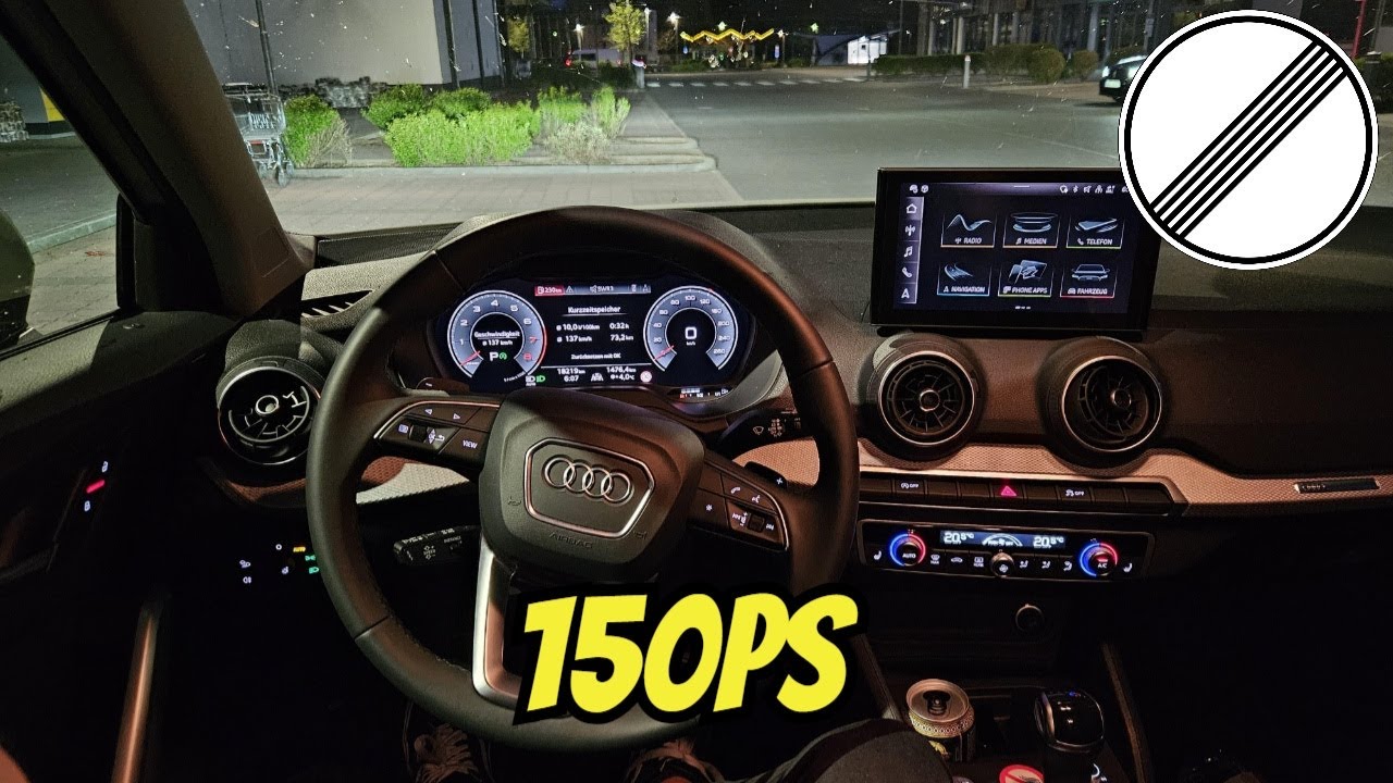 2025 Audi Q2 35 TFSI | 150 PS | NIGHT POV DRIVE | ASMR | TOPSPEED