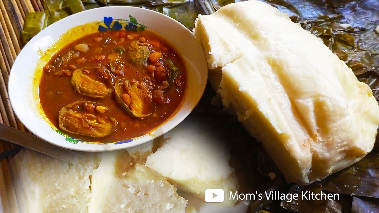 How To Cook Posho/Ugali & Beans - Ugandan Food - Mom's Village Kitchen - African Food