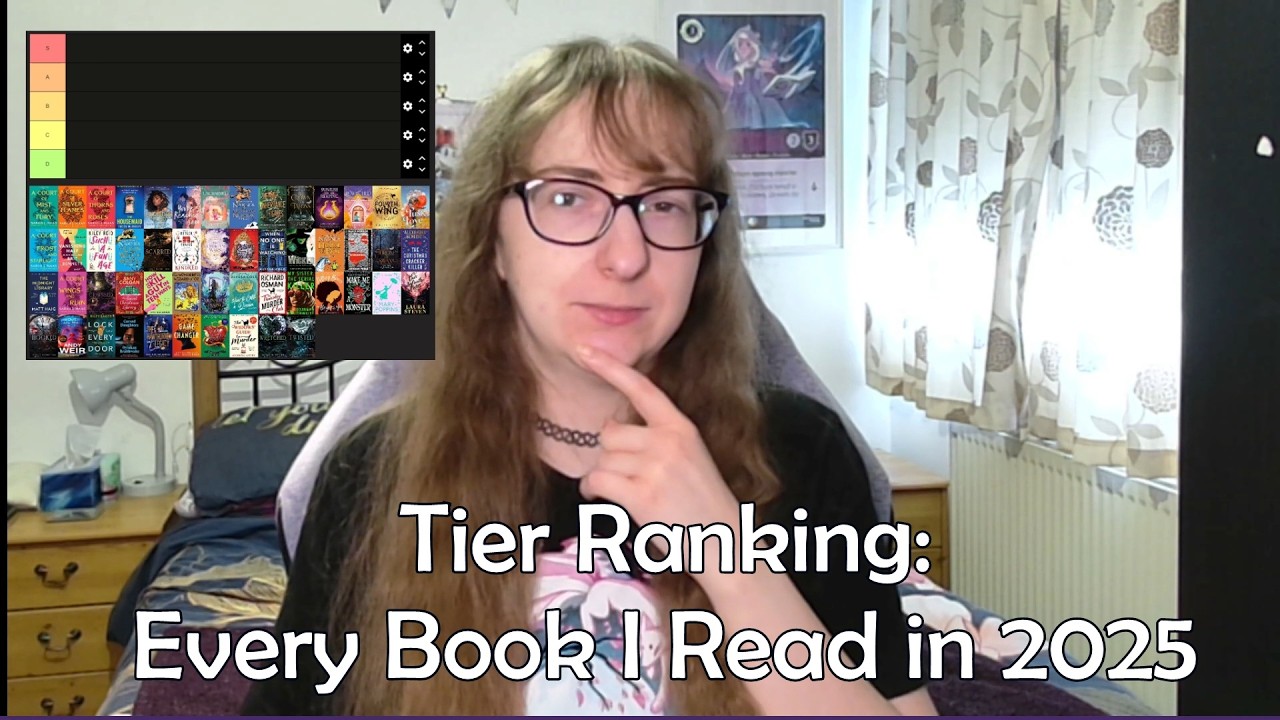 Ranking every book I read in 2025!