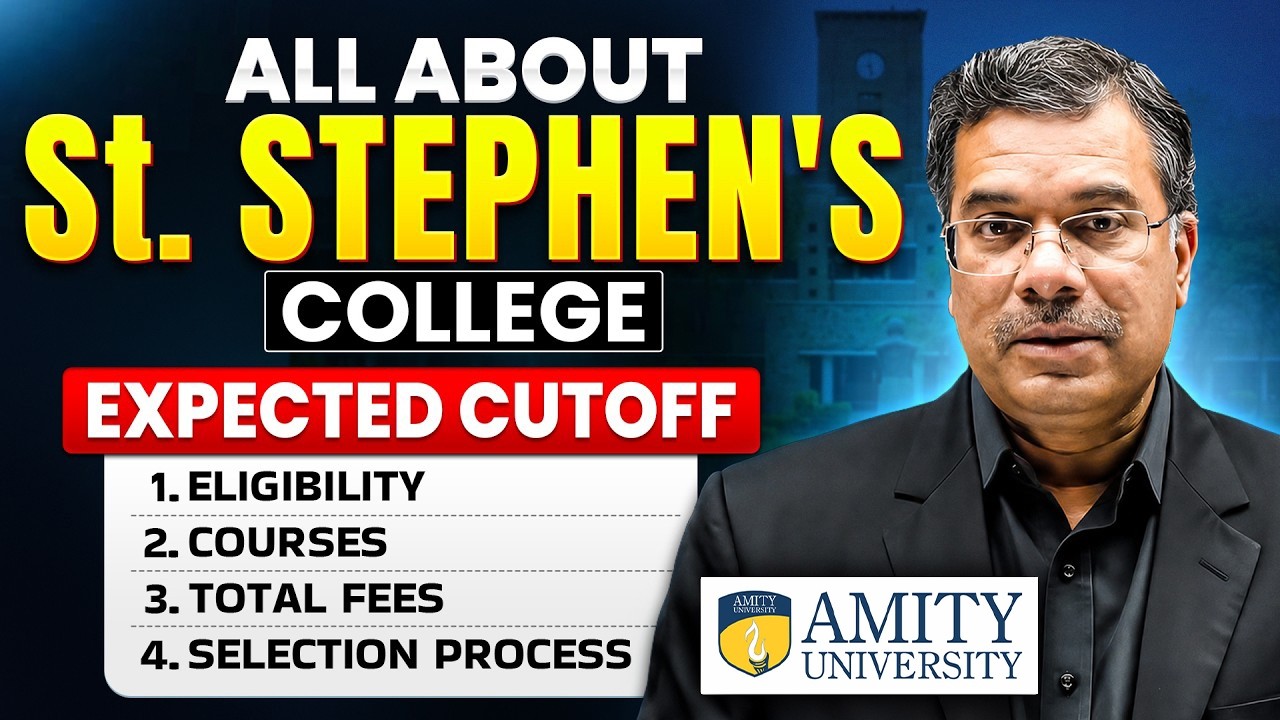 St. Stephen's College Cutoff 2026 📈 | Admission, Courses, Fees & Placements | Careers360